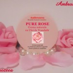 Crema naturala pentru ten cu ulei de trandafir
